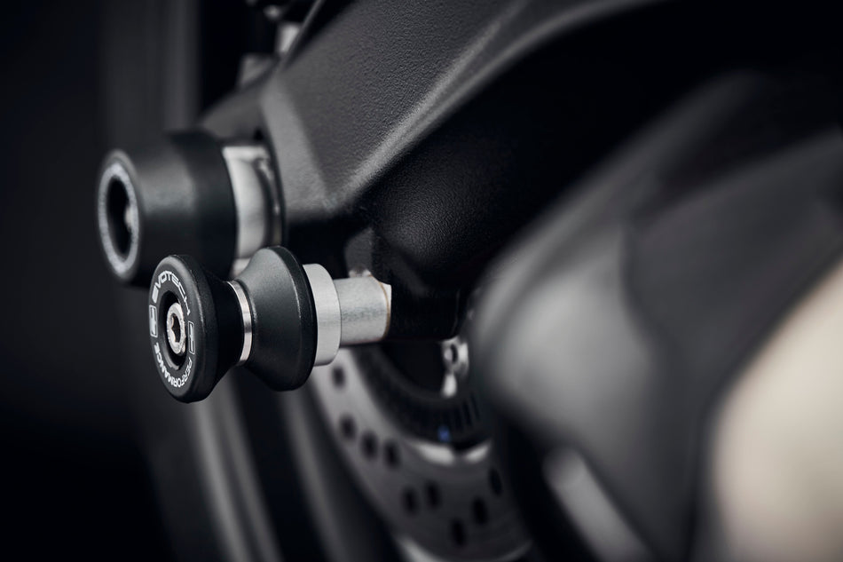 Evotech Paddock Stand Bobbins - Triumph Tiger 900 GT Aragon Edition (2023) - 2