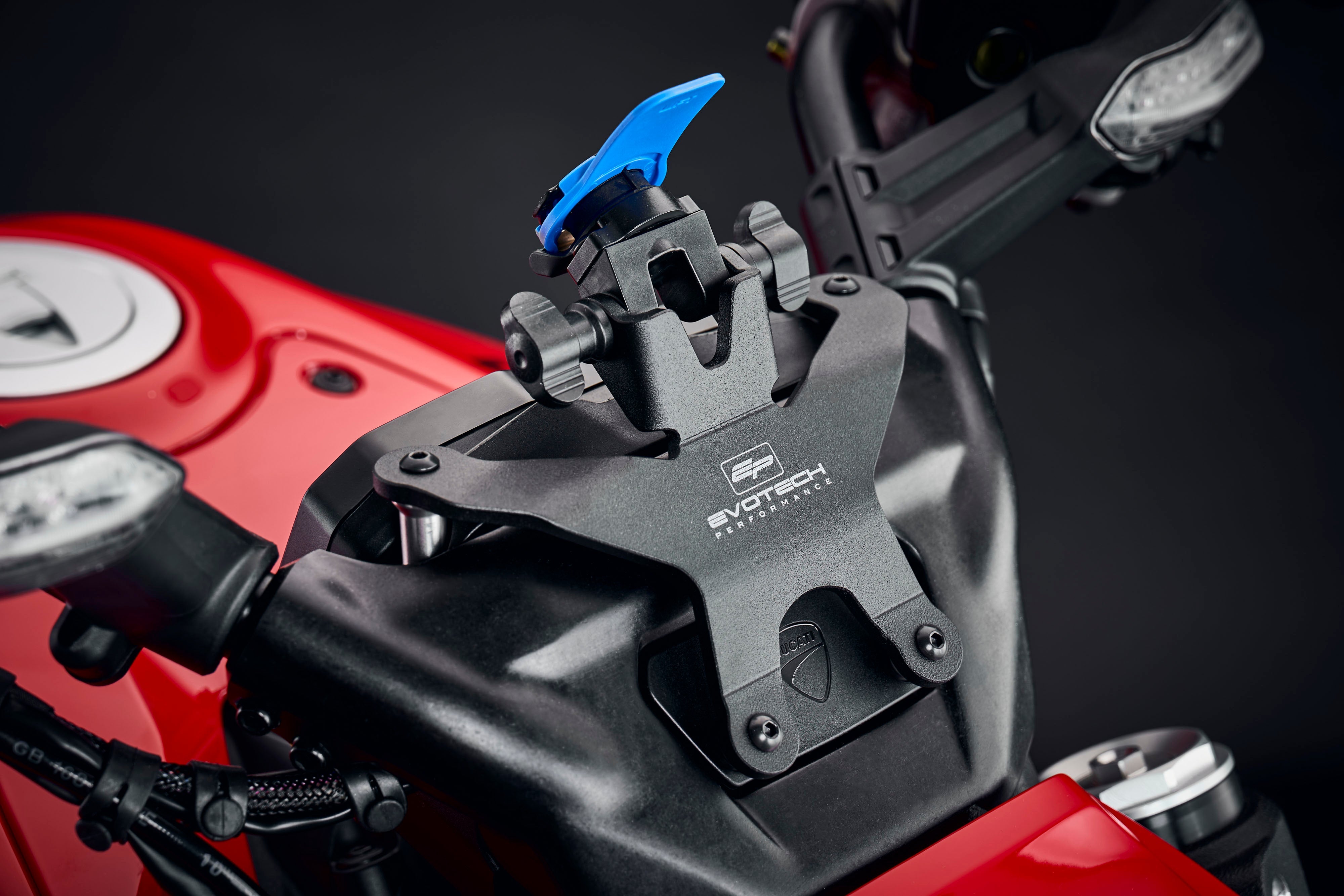 Evotech Quad Lock Compatible Mount - Ducati Diavel V4 (2023+) - 2