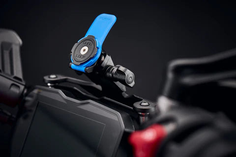 Moto GuzziEvotech Quad Lock Handlebar Clamp Sat Nav Mount - Moto Guzzi V100  Mandello (2023+)