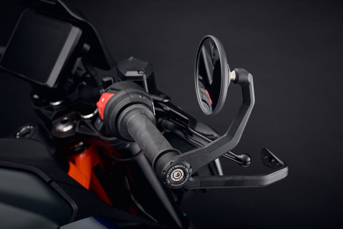 Evotech Bar End Mirrors / Brake and Clutch Protector Kit - Husqvarna Vitpilen 401 (2024+) - 2