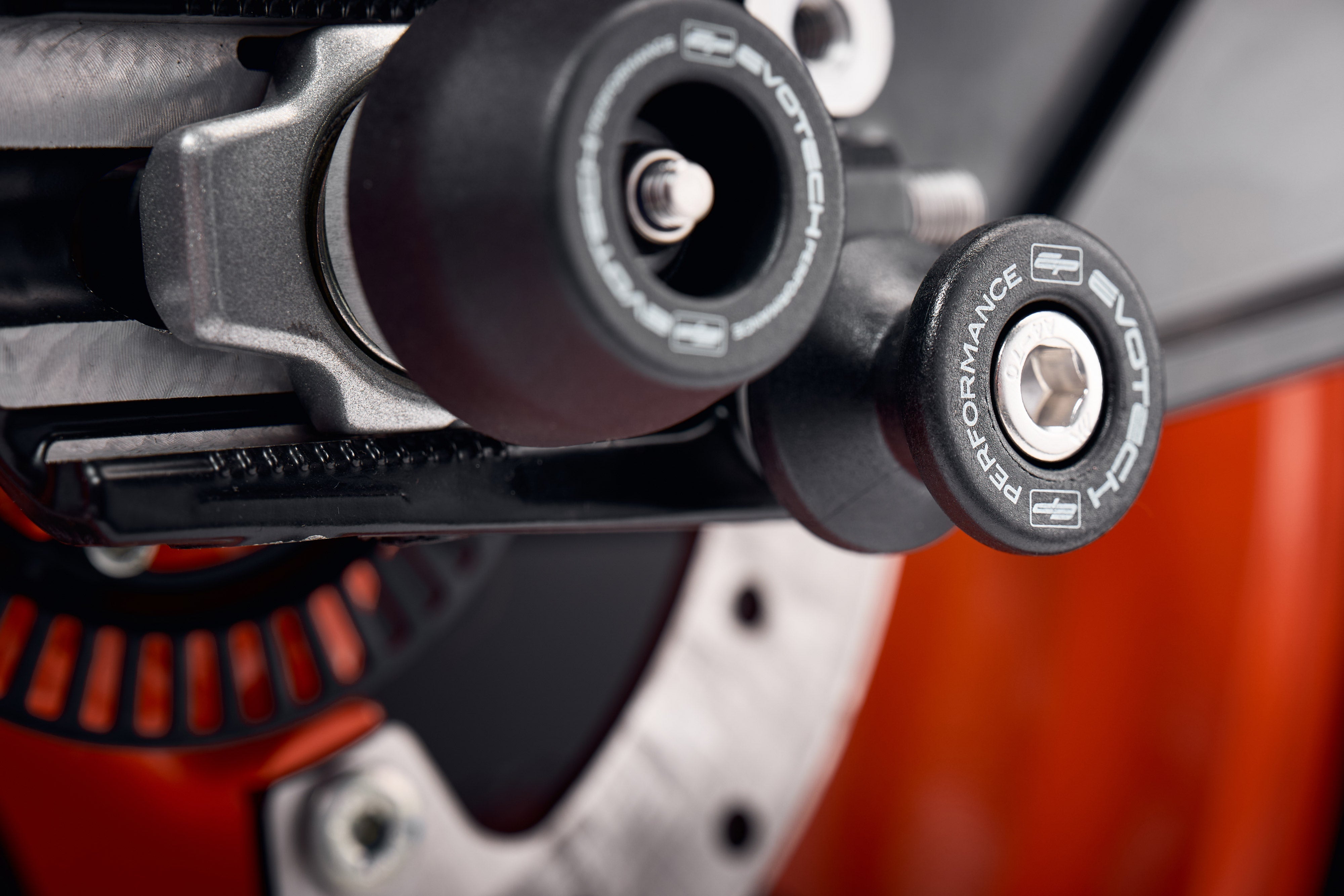 Evotech Paddock Stand Bobbins - Husqvarna Vitpilen 401 (2024+) - 3