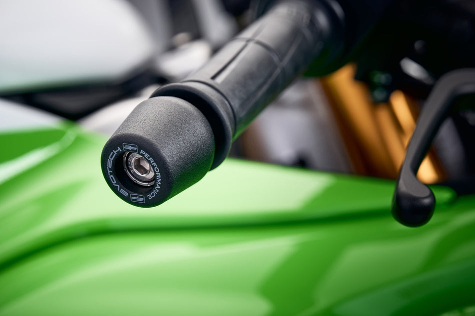 Evotech Bar End Weights (Road) - Kawasaki Ninja 400 (2018+) - 2