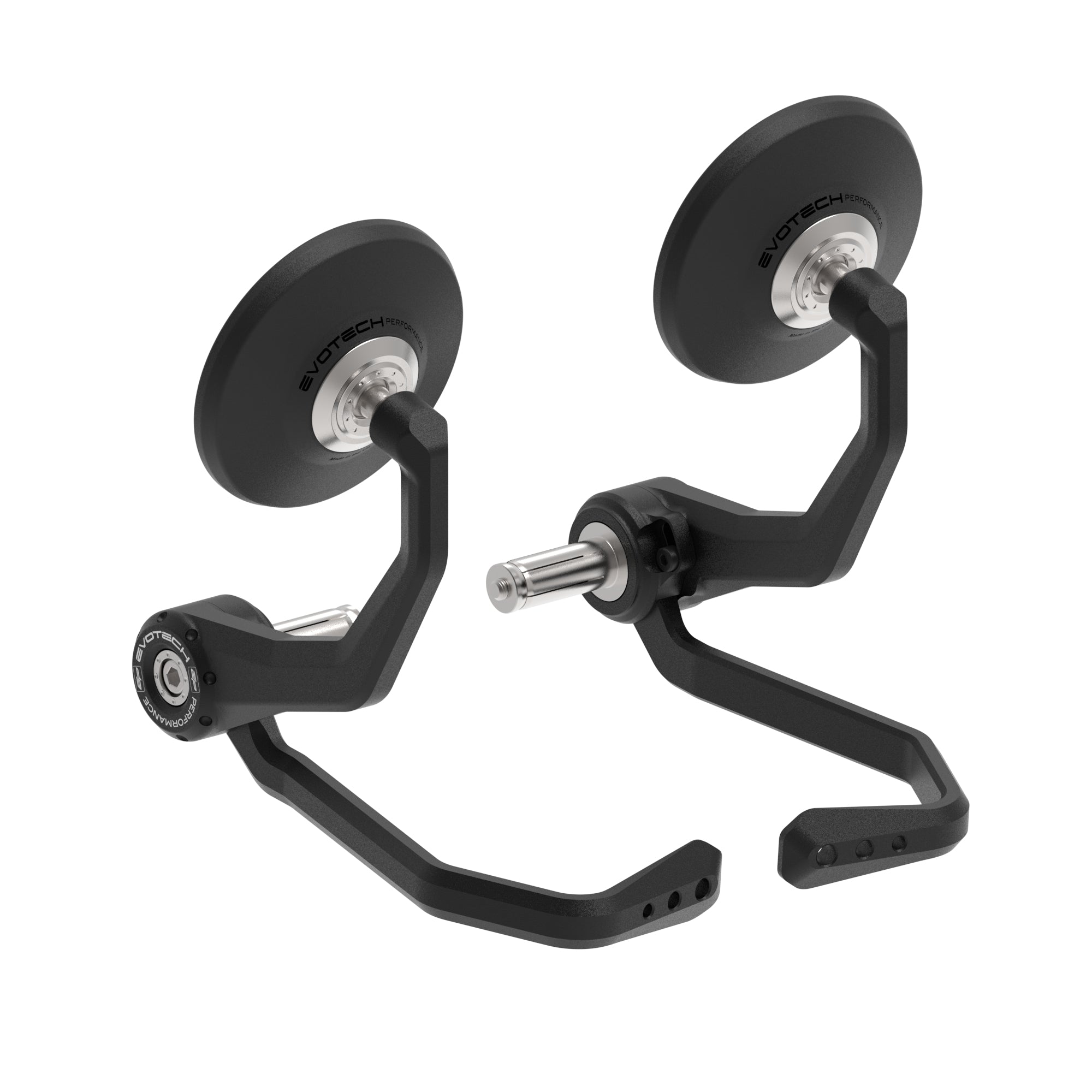 Evotech Bar End Mirrors / Brake and Clutch Protector Kit (Retro) - Norton Commando 961 SP (2023+), PRN015536-015554-016059-016459-016469-016517-016518-017056-44, Image 1