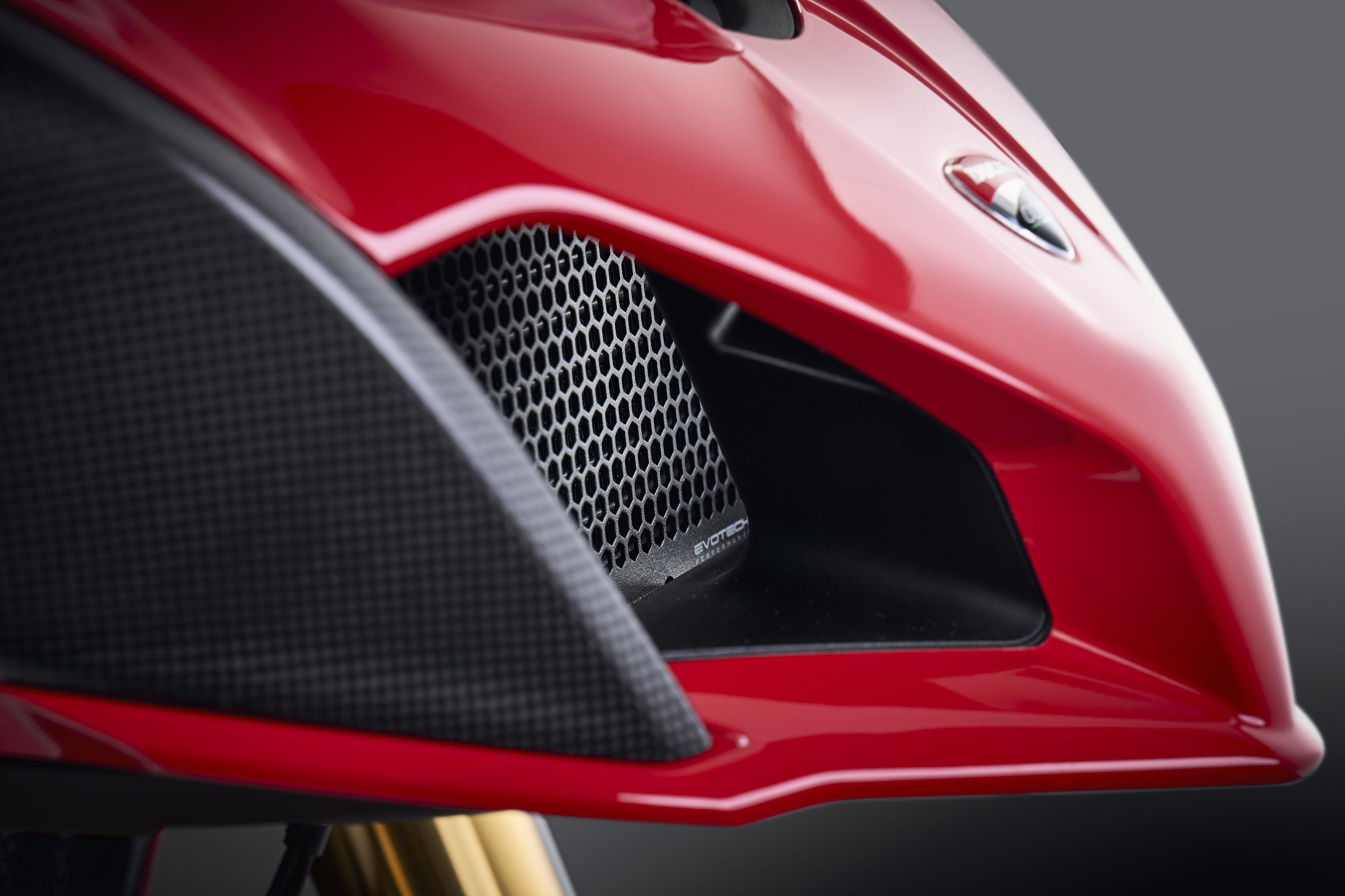 Evotech Ducati Multistrada V2 Oil Cooler Guard (2022+) - 3