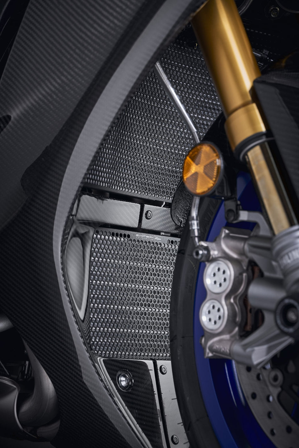 Evotech Yamaha YZF-R1 Radiator Guard Set (2020+) - 2