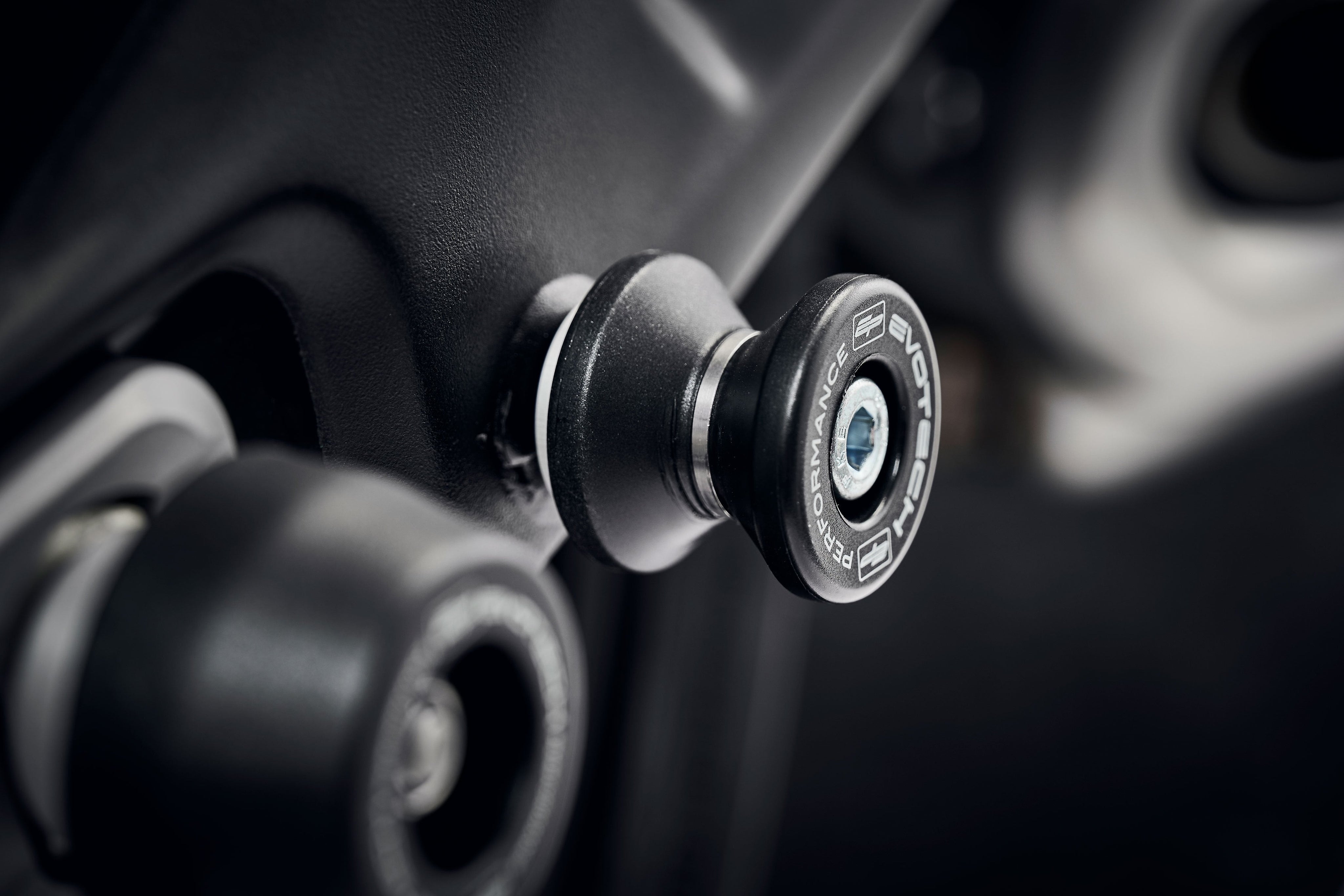 Evotech Paddock Stand Bobbins - Triumph Trident (2021 - 2024) - 3