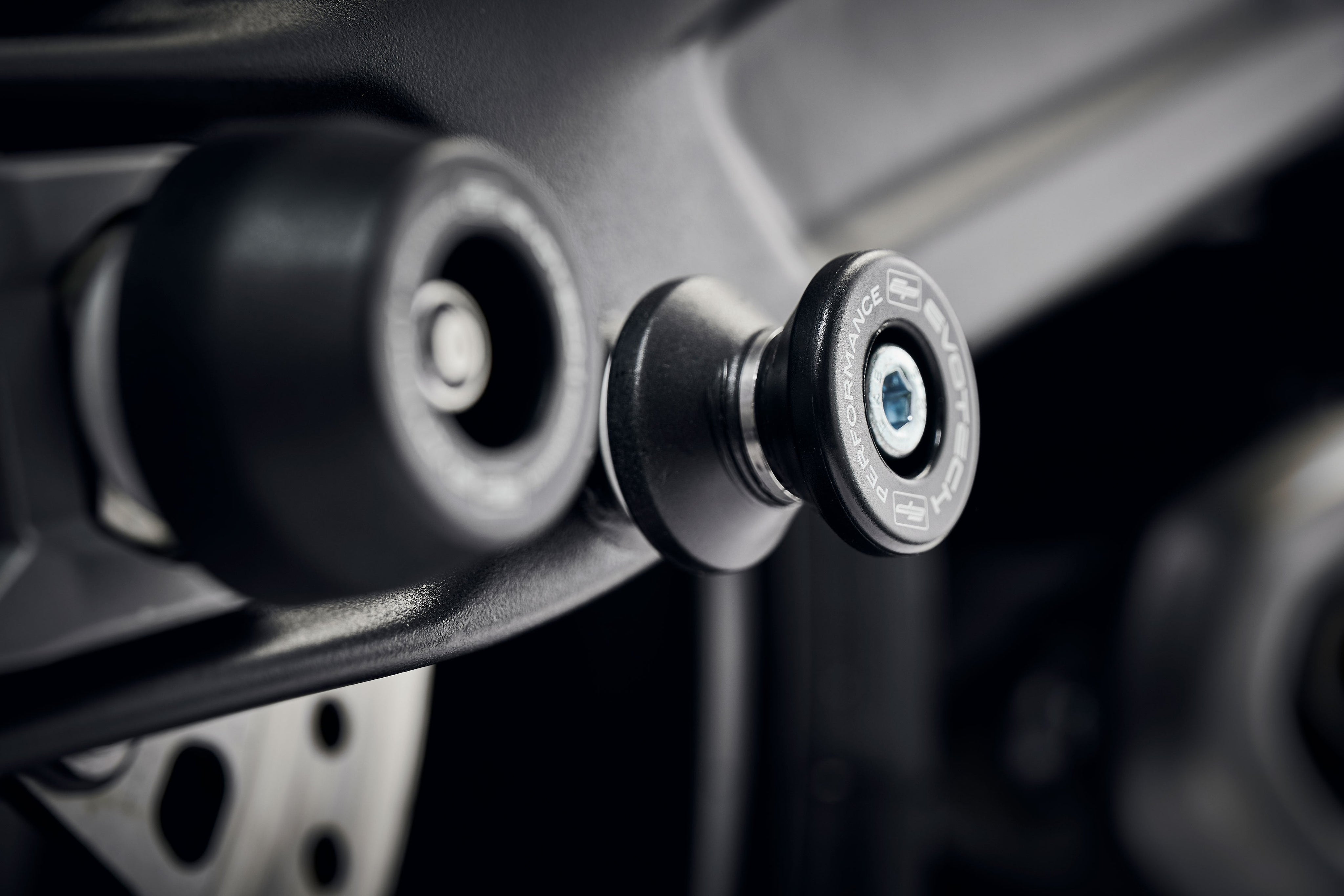 Evotech Paddock Stand Bobbins - Triumph Trident (2021 - 2024) - 4