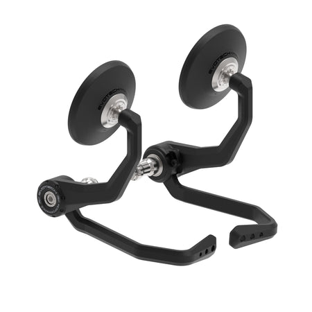 Evotech Bar End Mirrors / Brake and Clutch Protector Kit (Retro) - Ducati Monster 950 + (Plus) (2021+), PRN015536-015554-016116-016459-016469-016517-016518-017056-17, Image 1