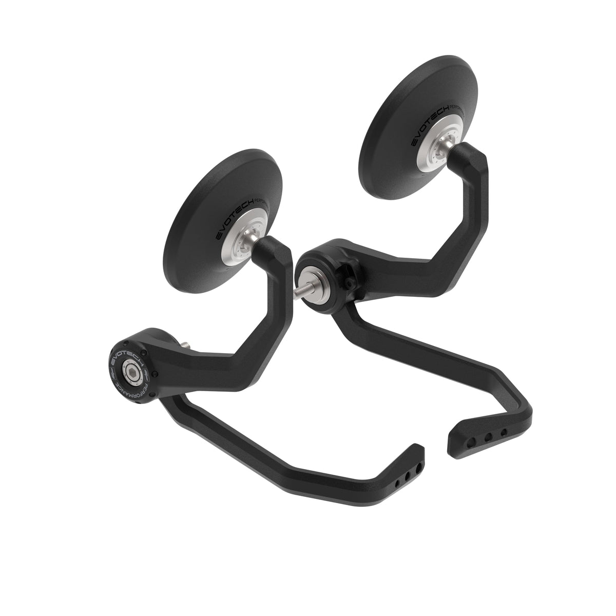 Evotech Bar End Mirrors / Brake and Clutch Protector Kit (Retro) - Honda Monkey 125 (2022 - 2024), PRN015536-015554-016459-016469-016517-016518-018375-02, Image 1