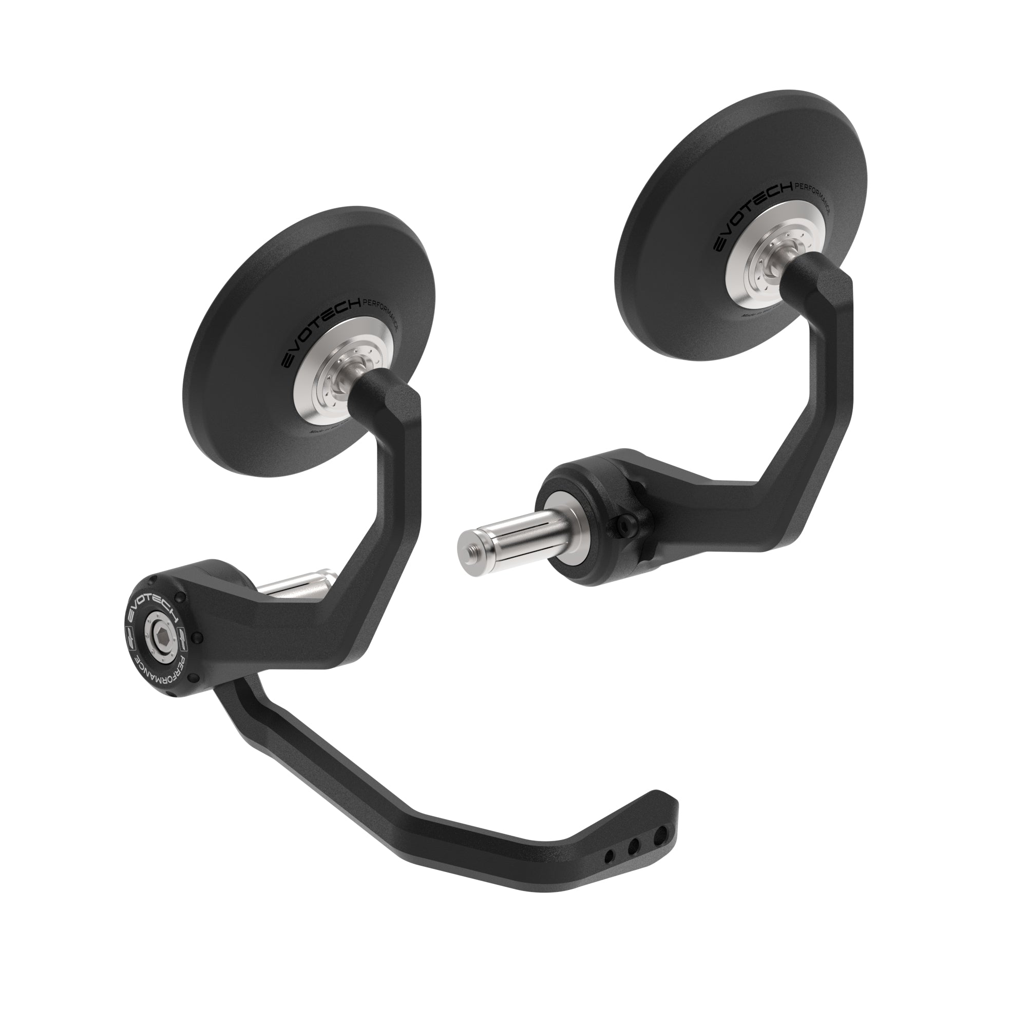 Evotech Bar End Mirrors / Brake Protector (Retro) - Ducati XDiavel V4 (2025+), PRN015536-016059-016459-016469-016516-016518-47, Image 1