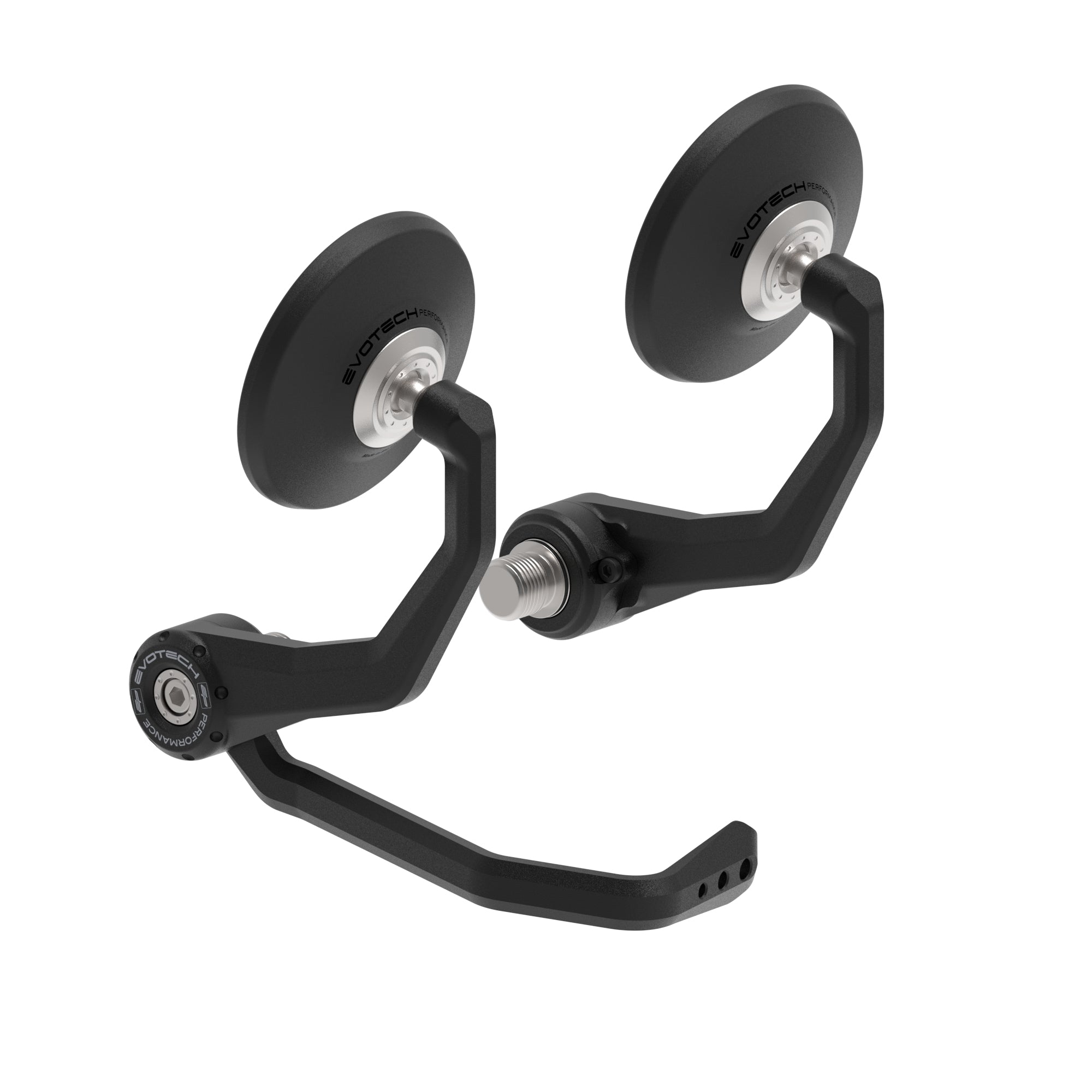 Evotech Bar End Mirrors / Brake Protector (Retro) - Harley Davidson Nightster Special (2020+), PRN015536-016459-016469-016516-016518-017498-03, Image 1