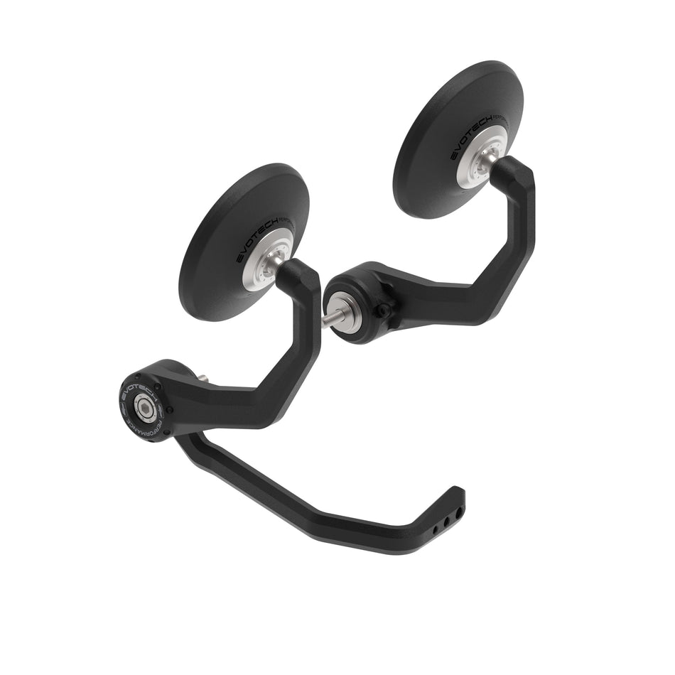 Evotech Bar End Mirrors / Brake Protector (Retro) - Honda Monkey 125 (2022 - 2024), PRN015536-016459-016469-016516-016518-018375-02, Image 1