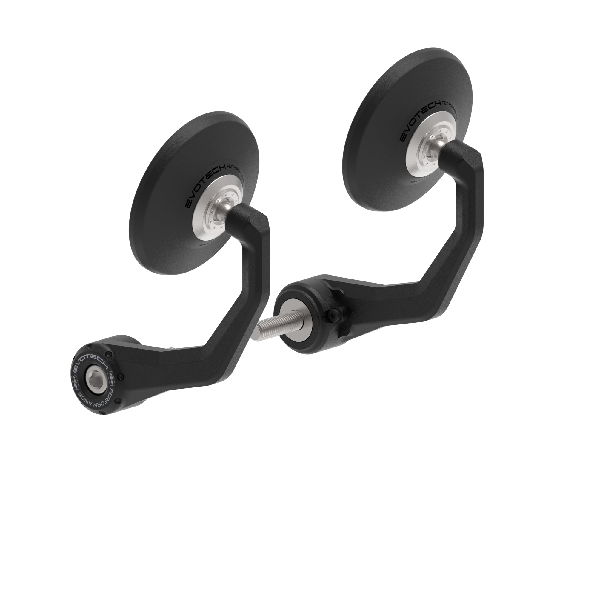 Evotech Bar End Mirrors (Retro) - BMW F 900 R Sport (2025+), PRN016459-016469-016516-017477-22, Image 1