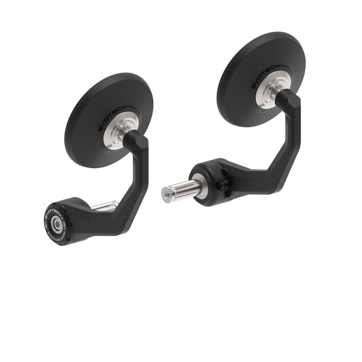 Evotech Bar End Mirrors (Retro) - Ducati Streetfighter V4 SP (2022 - 2024), PRN016059-016459-016469-016516-017056-03, Image 1
