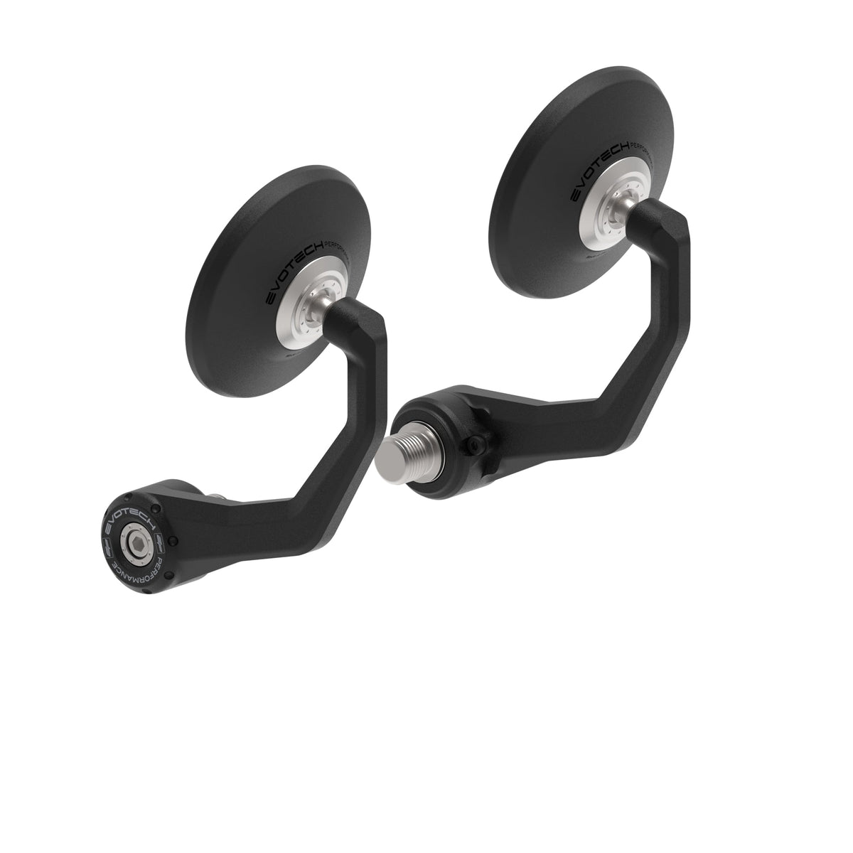 Evotech Bar End Mirrors (Retro) - Harley Davidson Nightster Special (2020+), PRN016459-016469-016516-017498-03, Image 1