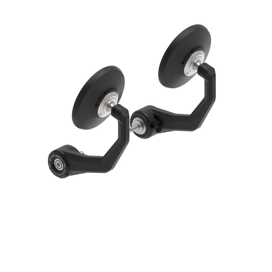 Evotech Bar End Mirrors (Retro) - Honda Monkey 125 (2025+), PRN016459-016469-016516-018375-01, Image 1