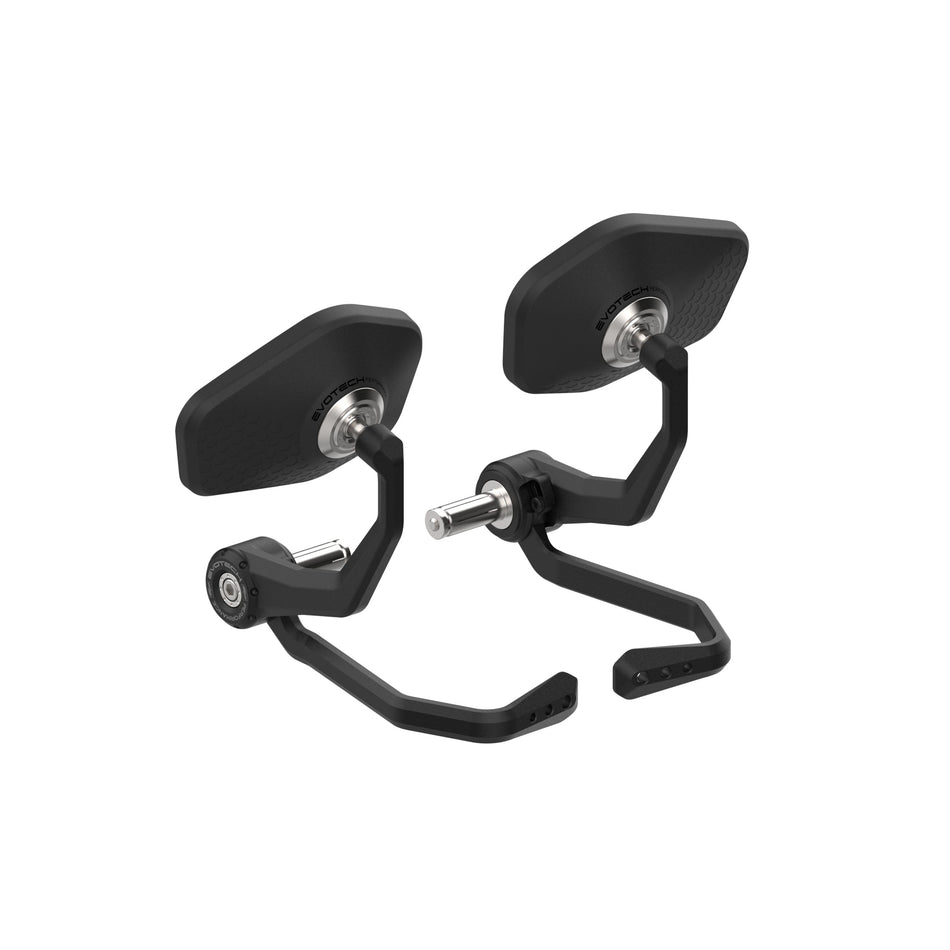 Evotech Bar End Mirrors / Brake and Clutch Protector Kit (Sport) - Kawasaki Ninja 650 Urban (2022+), PRN015536-015554-016116-016126-016466-016469-016517-016518-03, Image 1