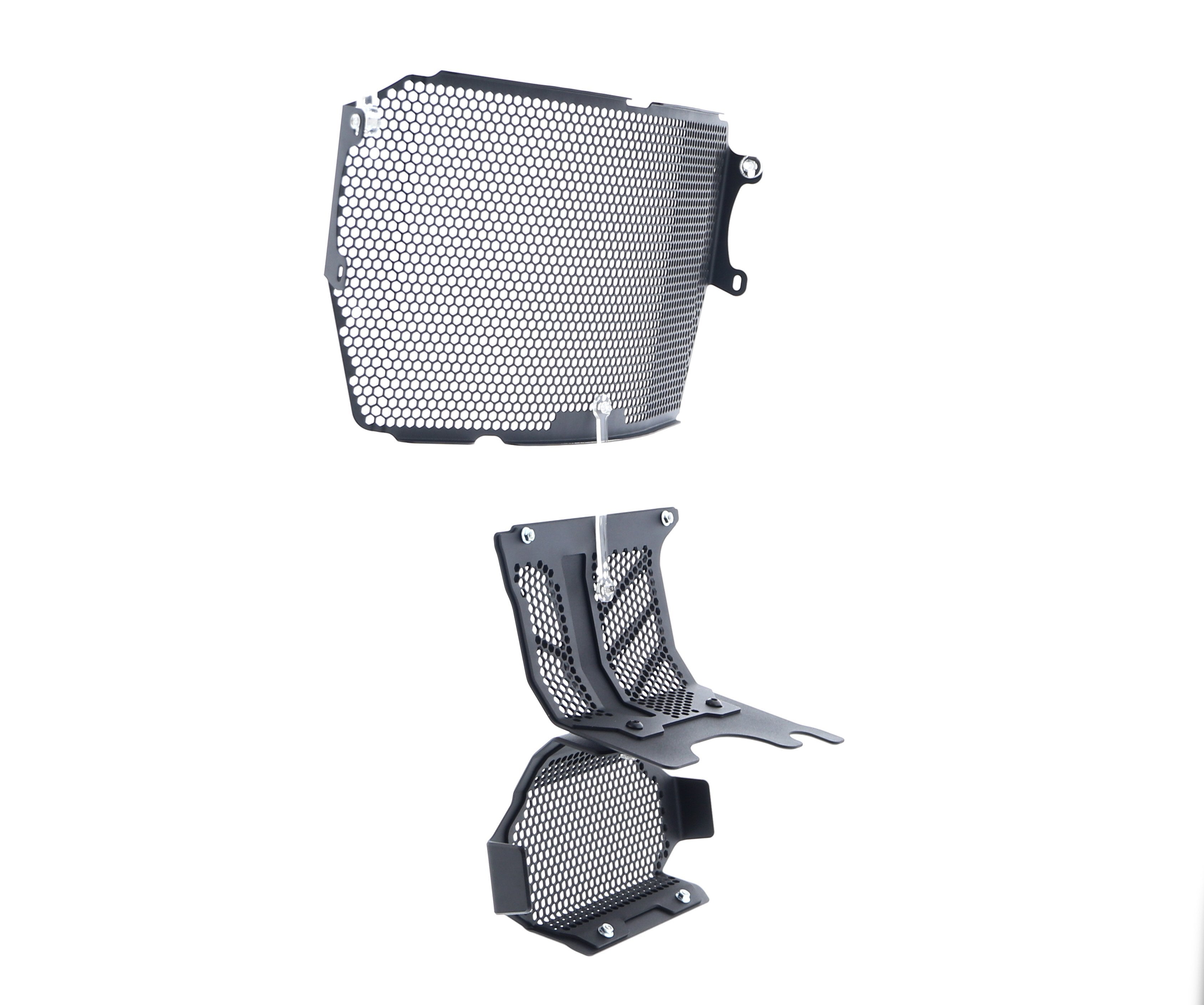 Evotech Ducati Hypermotard 950 SP Radiator & Engine And Oil Cooler Guard Set (2019+) - 13, PRN011674-013069-013100-01