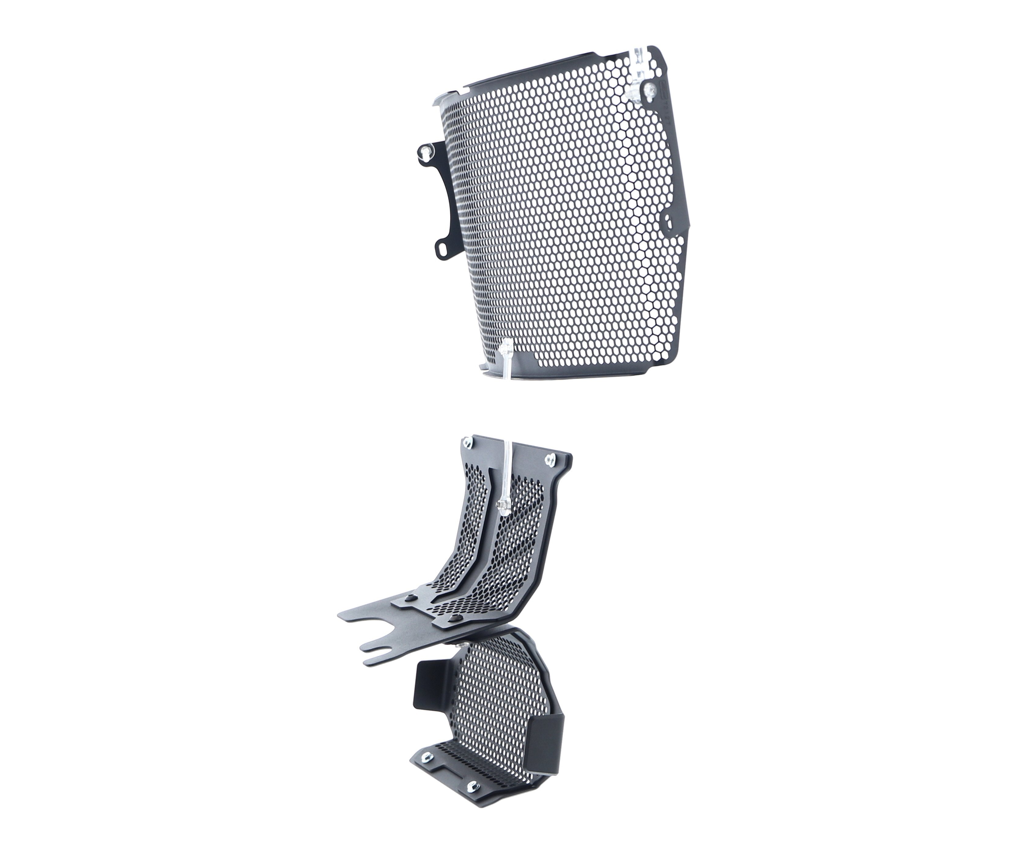 Evotech Ducati Hypermotard 950 SP Radiator & Engine And Oil Cooler Guard Set (2019+) - 21, PRN011674-013069-013100-01