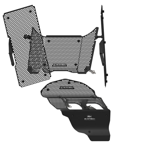 Evotech Multistrada V4 RS Radiator Cylinder Head Guard Complete Set (2024+)