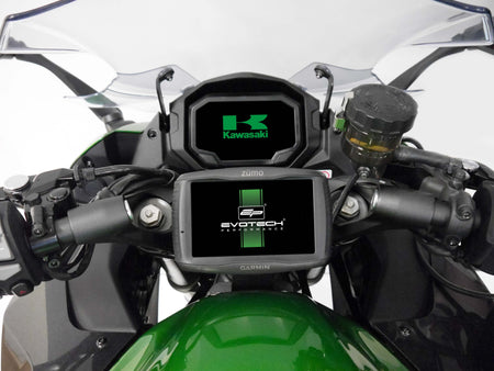 Evotech Garmin Sat Nav Mount - Kawasaki Ninja 1100SX Performance Tourer (2025+) - 2