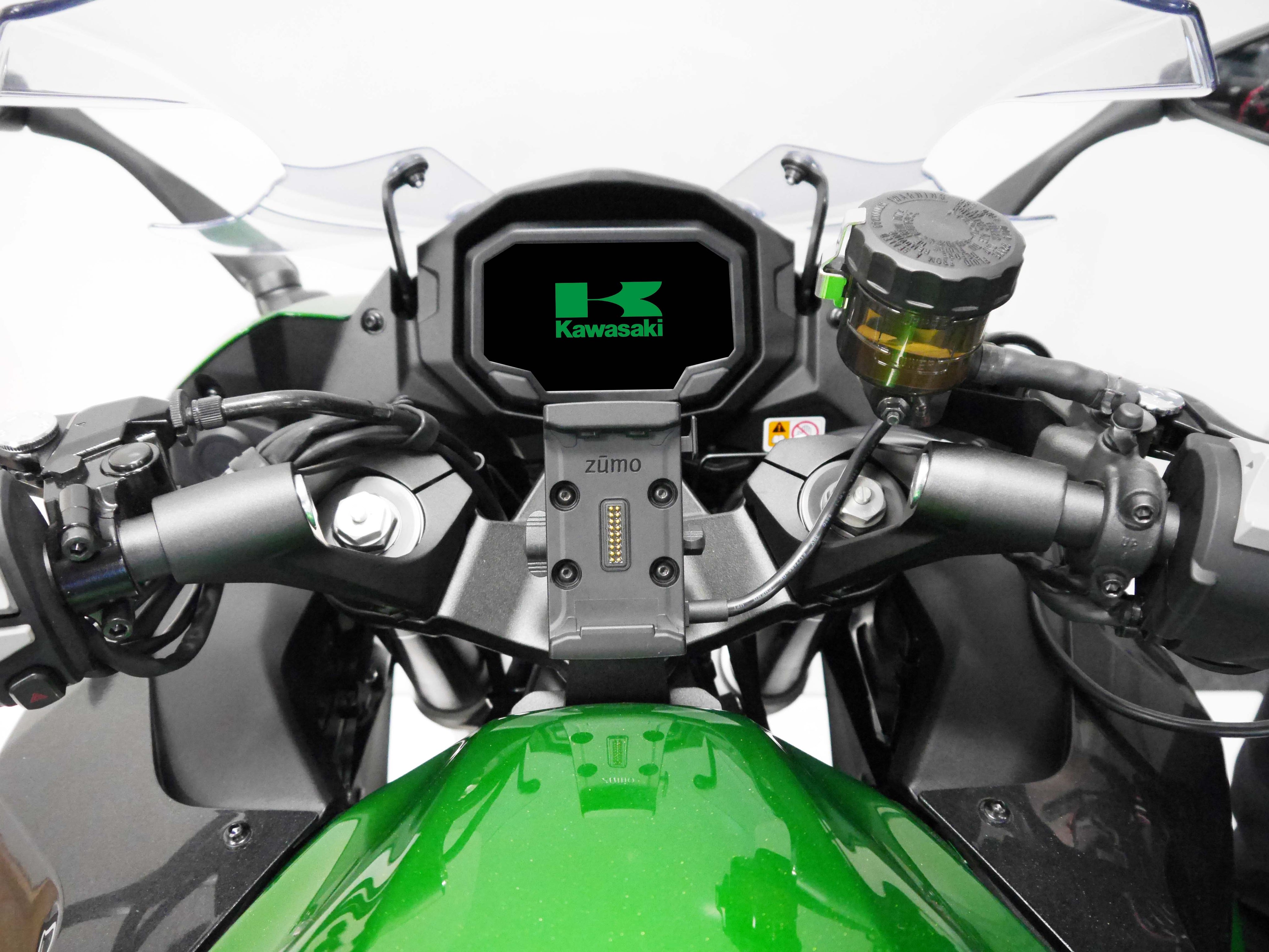 Evotech Garmin Sat Nav Mount - Kawasaki Ninja 1100SX Tourer (2025+) - 3