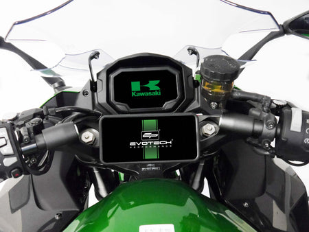 Evotech SP Connect Sat Nav Mount - Kawasaki Ninja 1000SX 40th Anniversary Edition (2024+) - 2