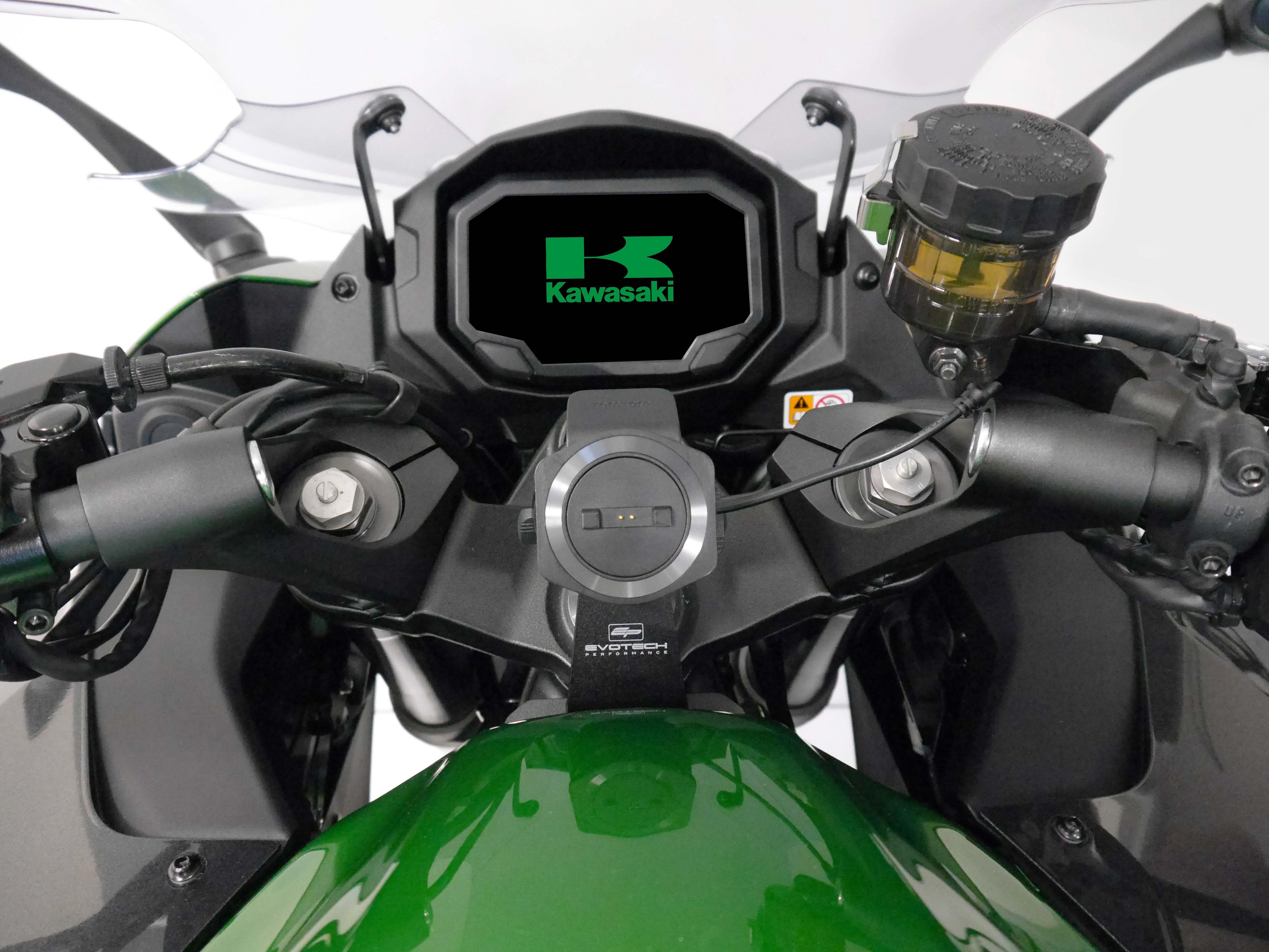Evotech TomTom Sat Nav Mount - Kawasaki Ninja 1100SX (2025+) - 3