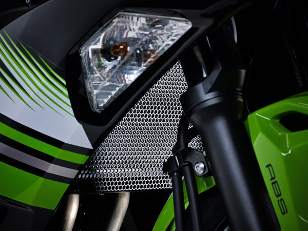 Evotech Kawasaki Ninja 650 40th Anniversary Edition Radiator Guard (2024+) - 2