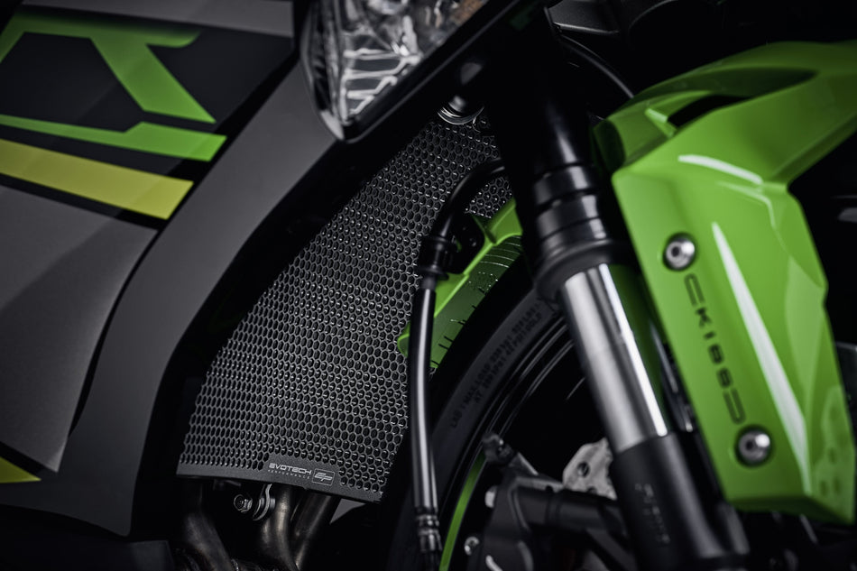 Evotech Kawasaki ZX6R Radiator Guard 2009 - 2012 - 3