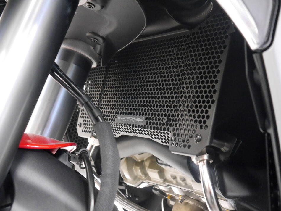 Evotech Multistrada V4 S Grand Tour Radiator Oil Cooler Guard Set (2024) - 2