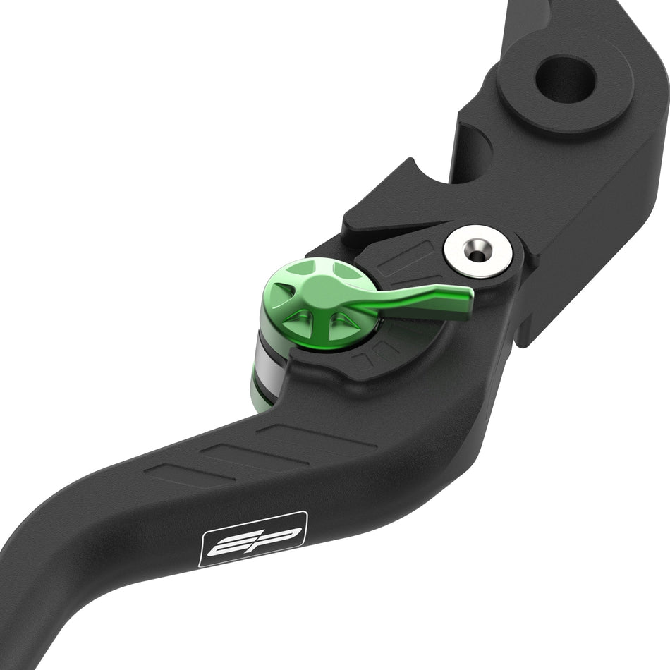 Evotech Evo Brake And Clutch Lever Green Adjusters - 2