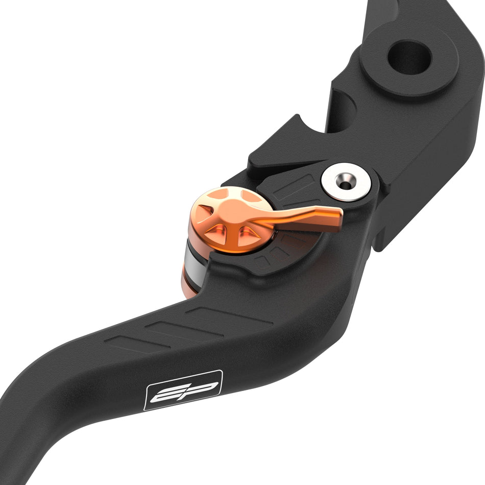 Evotech Evo Brake And Clutch Lever Orange Adjusters - 2