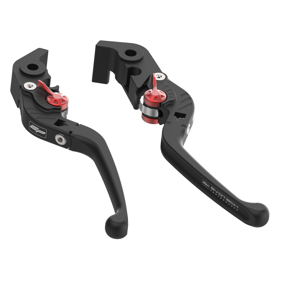 Evotech Evo Folding Clutch and Brake Lever Set - Ducati Panigale V4 (2025+) - 1