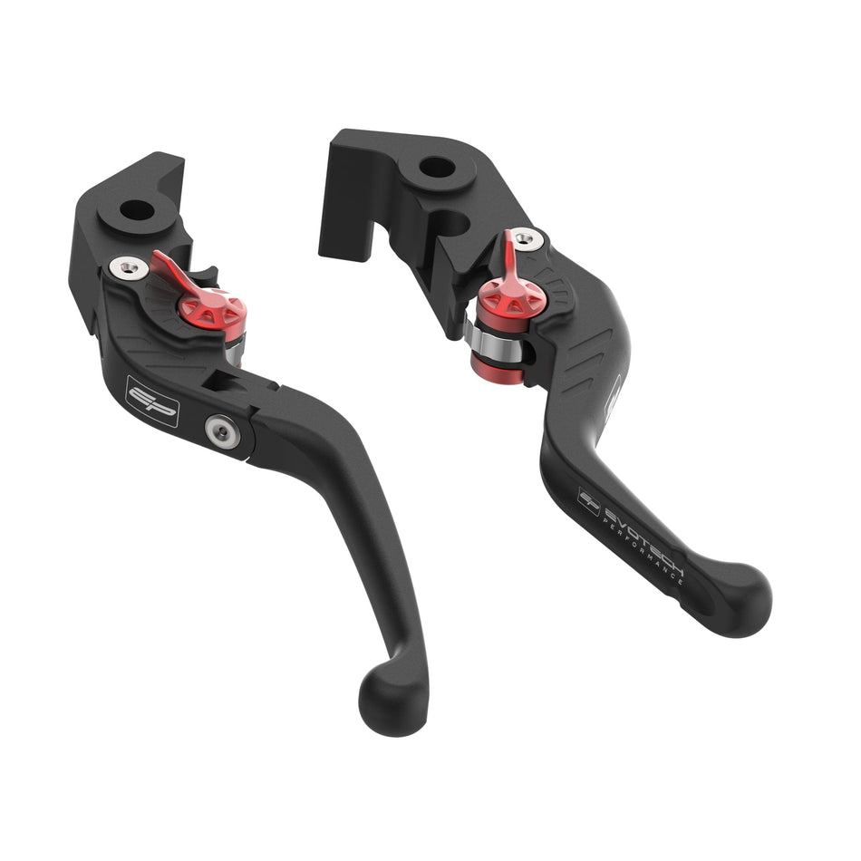 Evotech Evo Folding Clutch and Short Brake Lever Set - Kawasaki ZX-10R KRT  (2019-2020) - 1