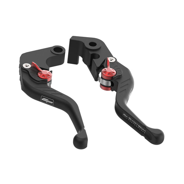 Evotech Evo Short Clutch and Brake Lever set - Triumph Street Triple 2008 - 2016