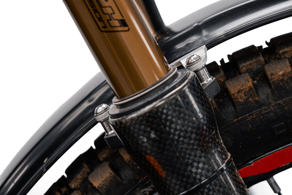 Evotech Front Mudguard Spacer Kit - Gas Gas TXT Racing 300 (2023+) - Image - 2