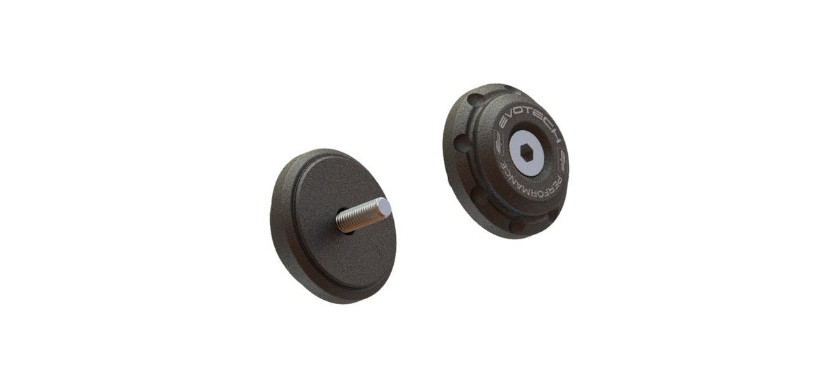 Evotech Bar End Weights for OE handlebar end mirrors - Triumph Trident (2025+) - 13