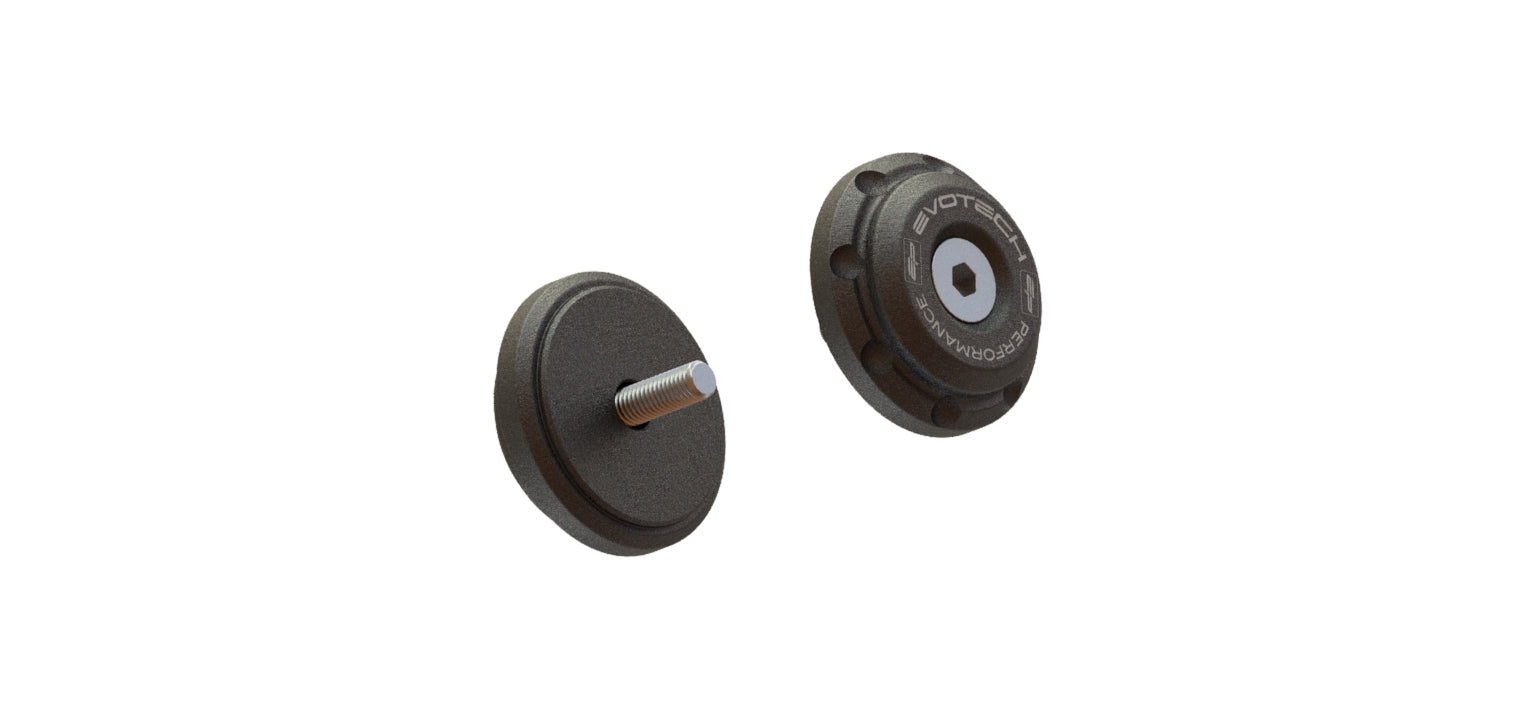 Evotech Bar End Weights for OE handlebar end mirrors - Triumph Trident (2025+) - 13