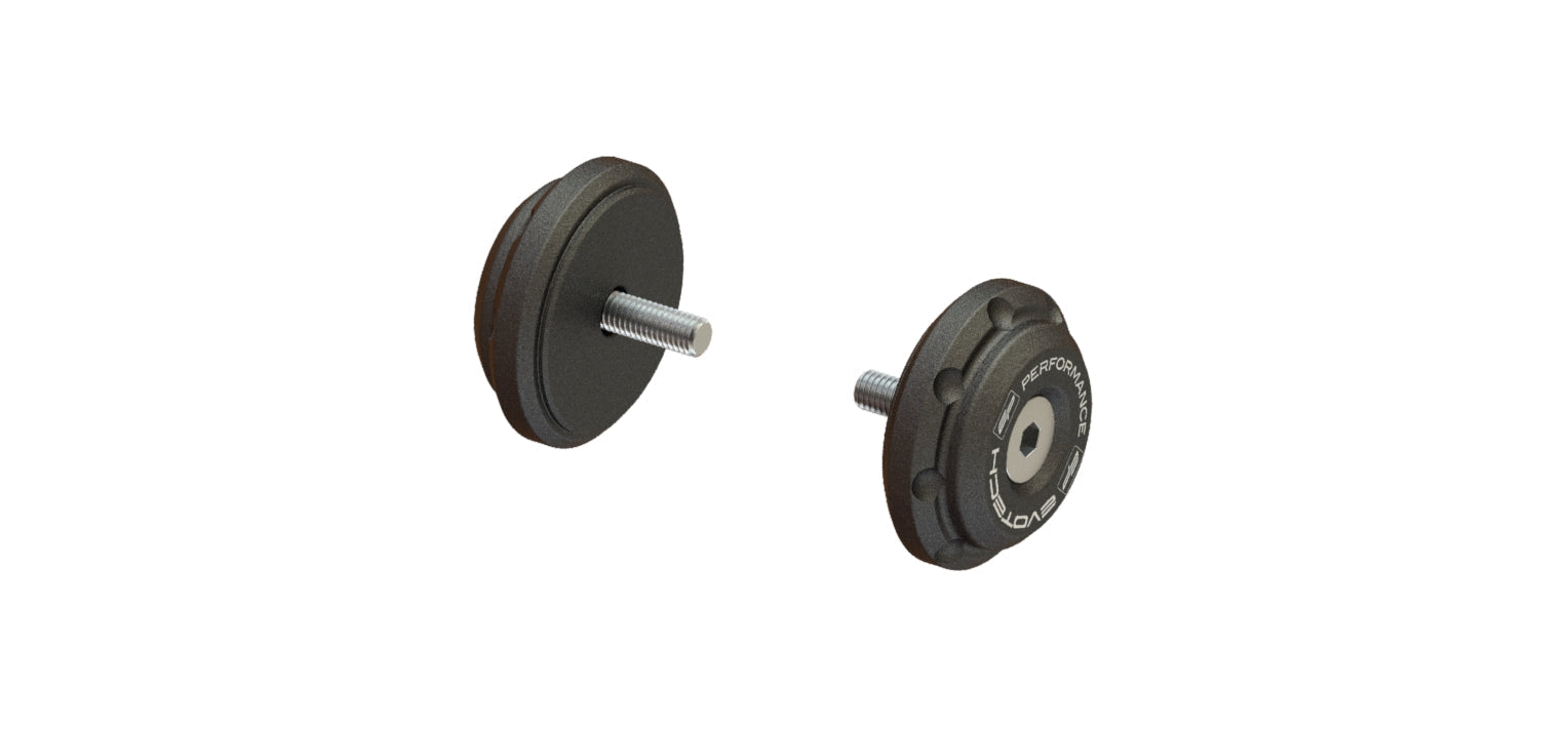 Evotech Bar End Weights for OE handlebar end mirrors - Triumph Trident (2025+) - 24