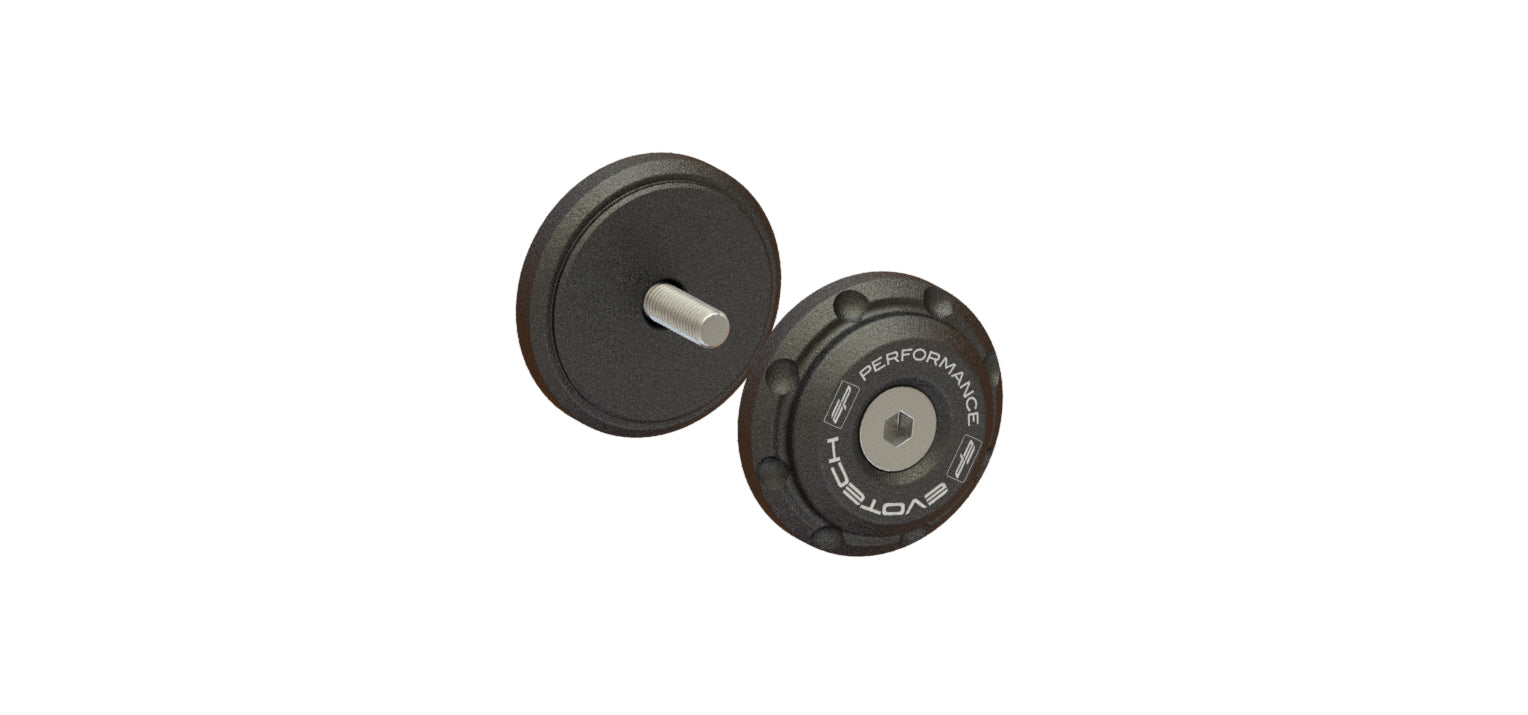 Evotech Bar End Weights for OE handlebar end mirrors - Triumph Trident (2025+) - 26