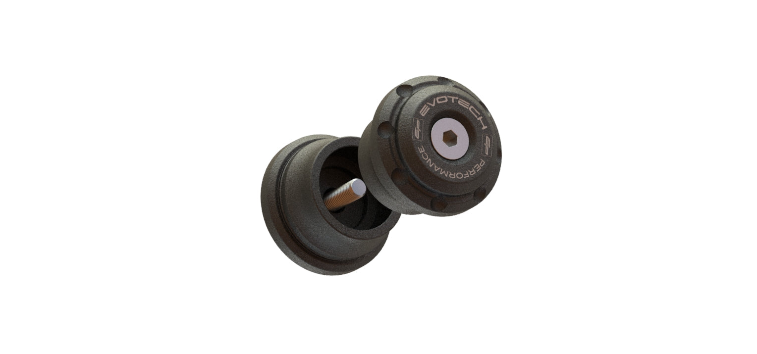 Evotech Bar End Weights (Non Bar End Mirror Version) - Triumph Street Triple 765 RS (2023+) - 17