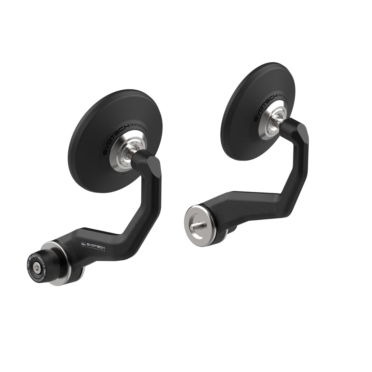 Evotech Handguard Bar End Mirrors (Retro) - Triumph Tiger 900 Rally Aragon Edition (2023), PRN016459-017175-017591-017761-018367-05, Image 1