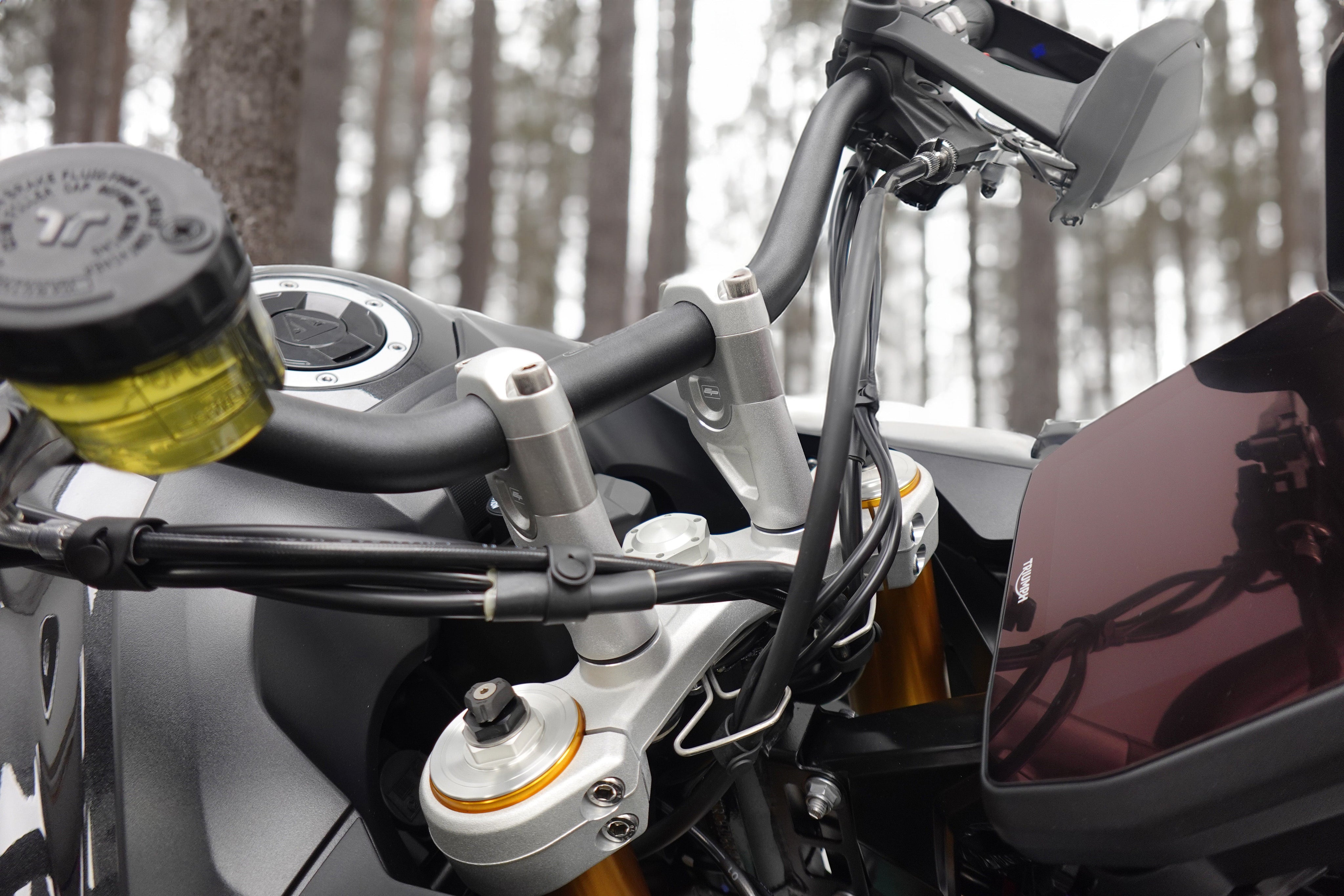 Evotech Handlebar Riser - Triumph Tiger 900 Rally Pro (2024+) - 4