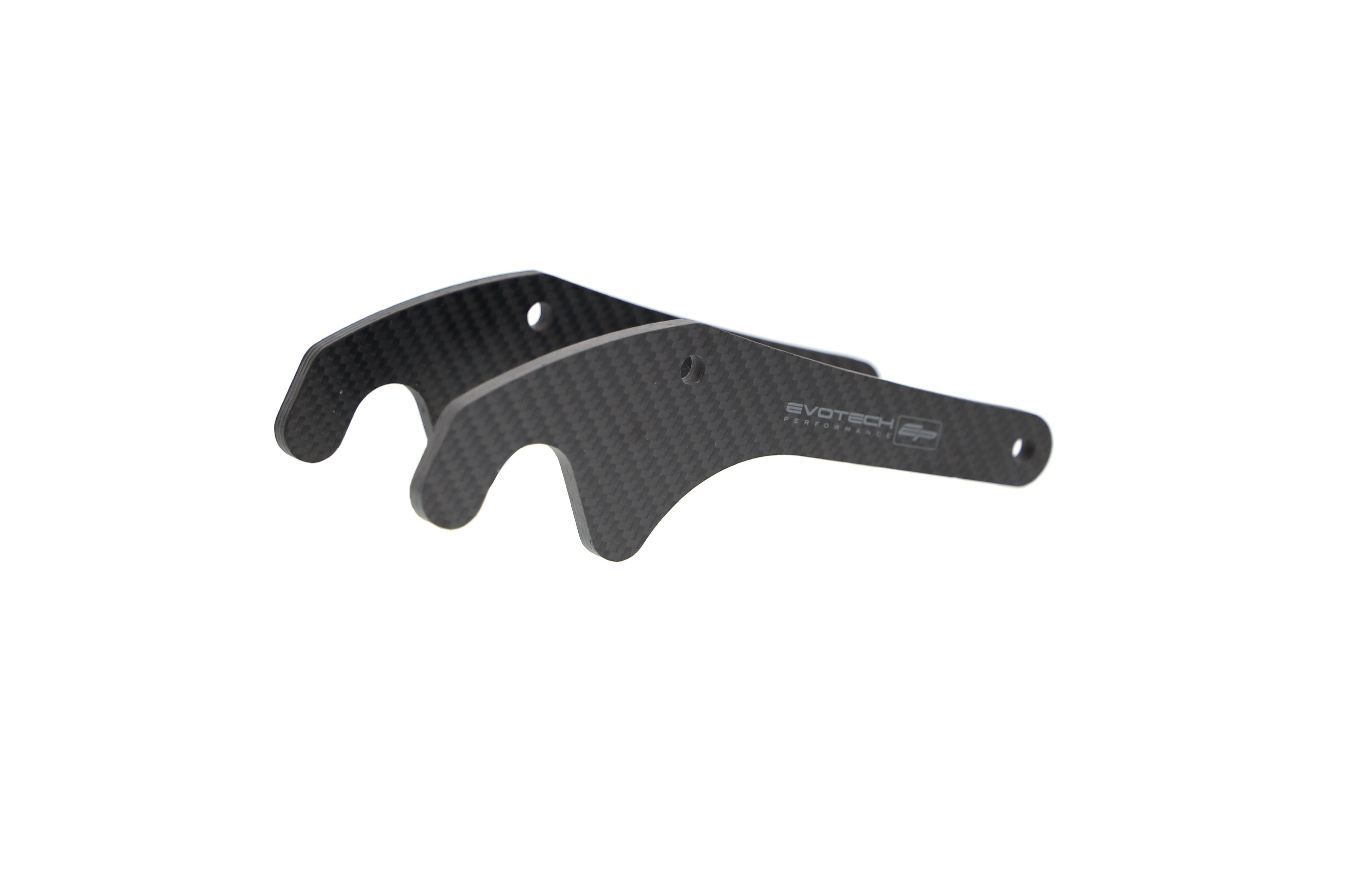 Evotech Carbon Fibre Paddock Stand Plates - Yamaha YZF-R7 (2022 - 2025) - 10, PRN012610-09