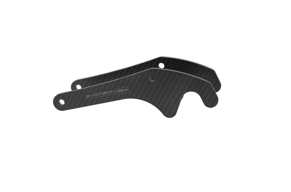 Evotech Carbon Fibre Paddock Stand Plates - Yamaha YZF-R7 (2022 - 2025) - 25, PRN012610-09