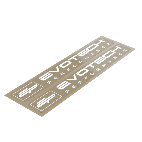 Evotech Performance Sticker (White), ITM36754-02, Image 1