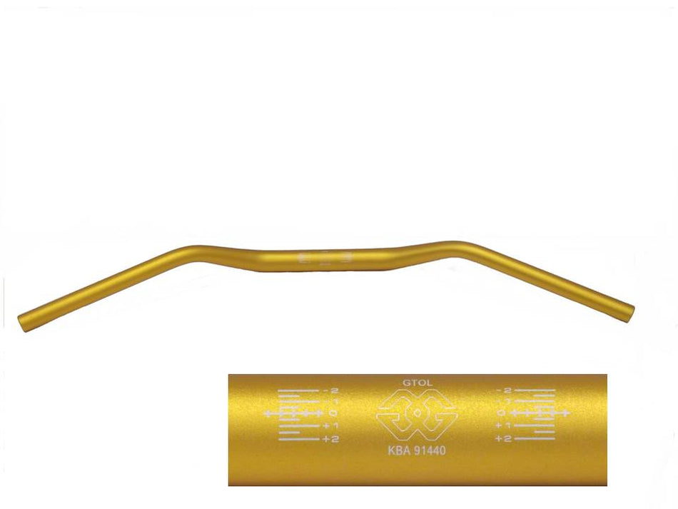 Gilles Tooling GT oversize handlebar low gold, GTO-L-G - 2