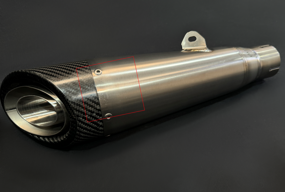 Kawasaki H2 SE SX Vandemon H2R Titanium Carbon Tip Slip-On 2018-25