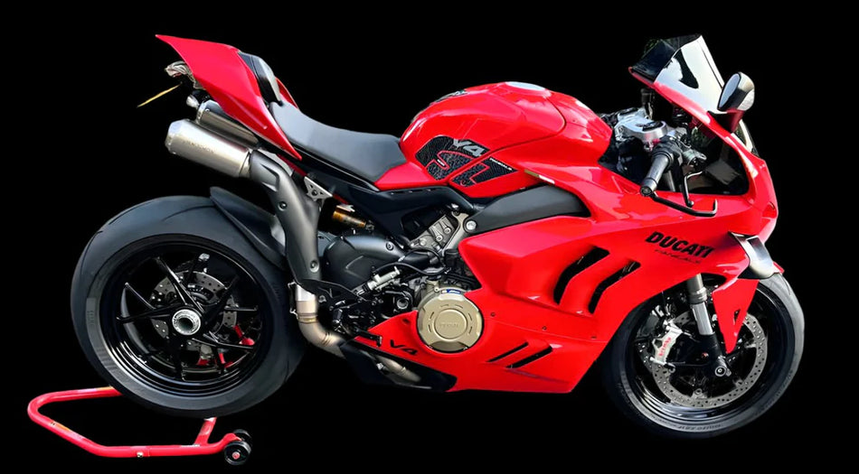 Vandemon -  Ducati Panigale V4,V4S,V4R V4 Titanium High Mount Exhaust System 2018-2024